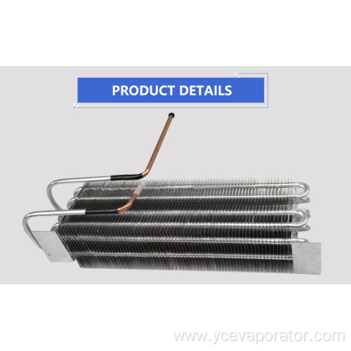 High Efficient Copper Tube Finned Evaporator for Cooler